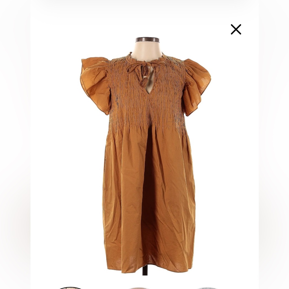Sea New York Mustard super cute new oversized dress size 2